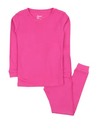 Leveret 2pc Pajama Set In Pink