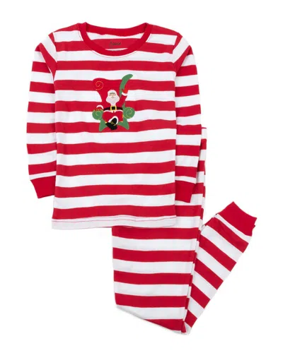 Leveret 2pc Pajama Set In Red