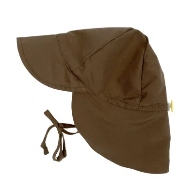 Leveret Kids' Baby Flap Swim Hat In Brown