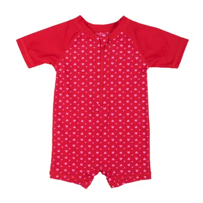 Leveret Baby One Piece Rashguard In Multi