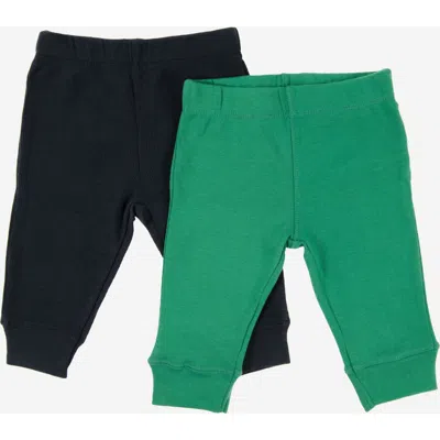 Leveret Baby Pants & Leggings Set, Navy Crawling Pant + Colored Legging In Multi