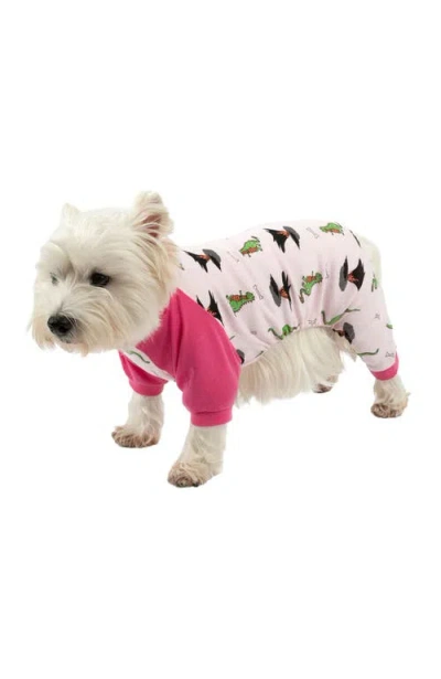 Leveret Dog Cotton Matching Family Pajamas, Fun & Novelty Prints In Multi