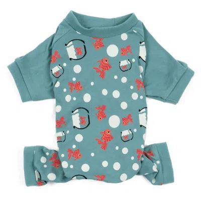 Leveret Dog Cotton Pajamas Fish Tank In Multi