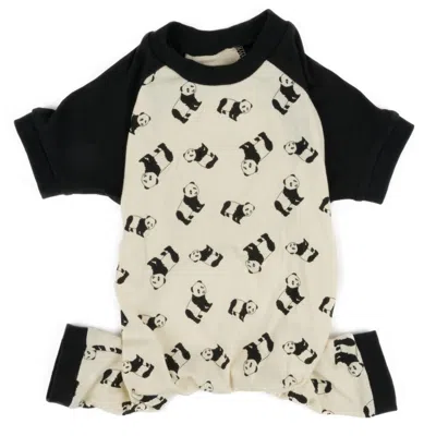 Leveret Dog Cotton Pajamas Panda In Multi