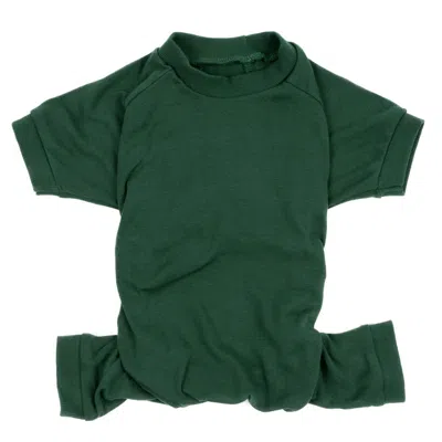 Leveret Dog Cotton Pajamas Solid Color In Gray