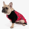 Leveret Dog Cow Pajamas In Red
