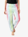 Leveret Fleece Printed Holiday Pajama Pants In Multi
