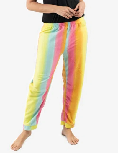 LEVERET FLEECE PRINTED HOLIDAY PAJAMA PANTS