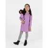 Leveret Girls Bow Tie Dress With Matching Doll Dress In Red