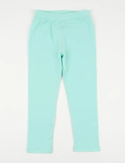 LEVERET LEVERET GIRLS COTTON LEGGINGS, SOLID COLORS