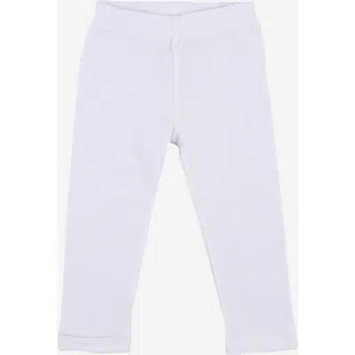 LEVERET LEVERET GIRLS COTTON LEGGINGS, SOLID COLORS