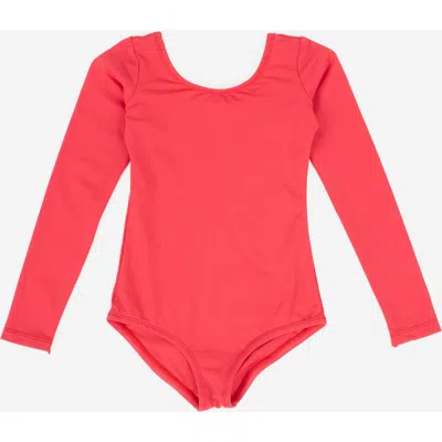 LEVERET LEVERET GIRLS LONG SLEEVE LEOTARD