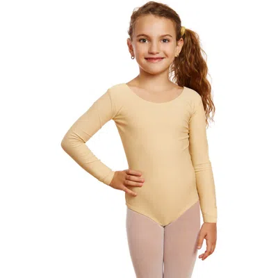 LEVERET LEVERET GIRLS LONG SLEEVE LEOTARD