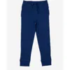 Leveret Kids 100% Cotton Lightweight Jogger Pants In Blue
