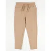 Leveret Kids 100% Cotton Lightweight Jogger Pants In Brown