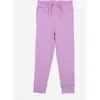 Leveret Kids 100% Cotton Lightweight Jogger Pants In Purple