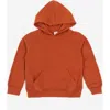 Leveret Kids Pullover Hoodie, Cotton Blend, Kangaroo Pocket, Solid Colors In Brown