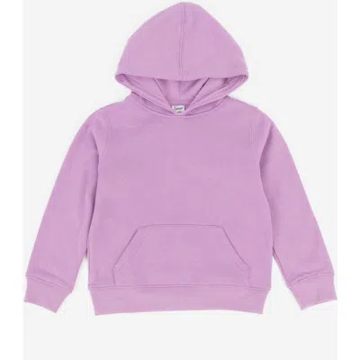 Leveret Kids Pullover Hoodie, Cotton Blend, Kangaroo Pocket, Solid Colors In Pink
