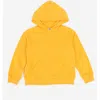 Leveret Kids Pullover Hoodie, Cotton Blend, Kangaroo Pocket, Solid Colors In Yellow