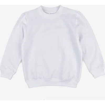 LEVERET LEVERET KIDS PULLOVER SWEATSHIRT, LONG SLEEVE, SOLID COLORS