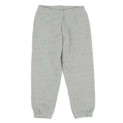 Leveret Kids Sweatpants Neutral Solid Color In Gray