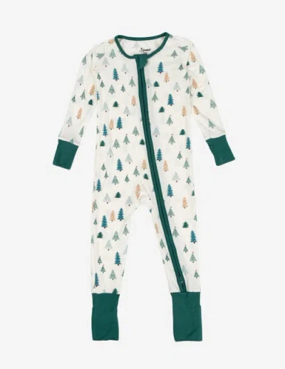 Leveret Kids Viscose Matching Family Holiday Pajama Sleeper, Reindeer & Polar Bear Prints In Multi