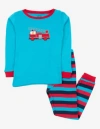 Leveret Kids Cotton Two-piece Printed Pajamas, Vehicles & Machines