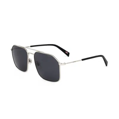 Levi&#039;s Black Stainless Steel Sunglasses