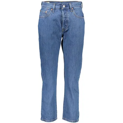 Levi&#039;s Blue Cotton Jeans & Pant