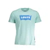 Levi&#039;s Blue Cotton T-shirt In Blue