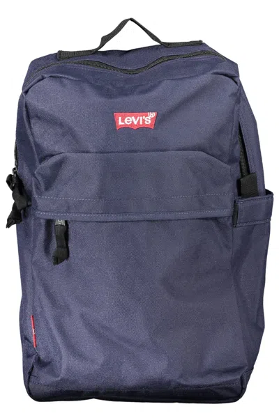 Levi&#039;s Blue Polyester Backpack