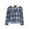 Levi&#039;s Blue Polyester Jacket