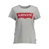 LEVI&#039;S BROWN COTTON WOMEN T-SHIRT