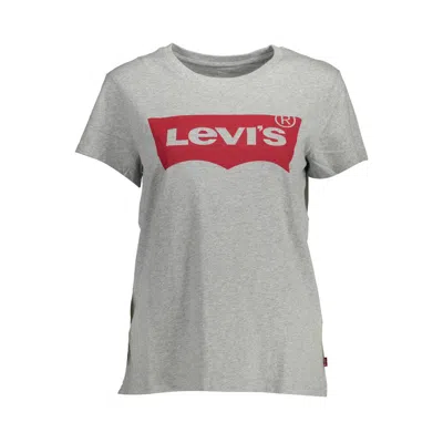 Levi&#039;s Brown Cotton Women T-shirt