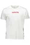Levi&#039;s Crisp White Crew Neck Cotton Tee