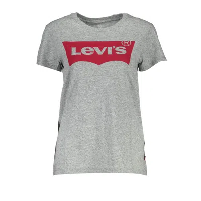 Levi&#039;s Gray Cotton Unisex T-shirt