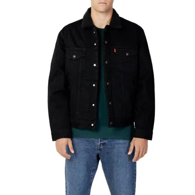 Levi&#039;s Levi's Black Cotton Denim Jacket