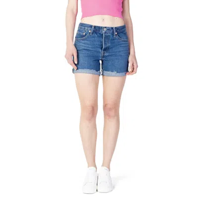 Levi&#039;s Levi's Blue Cotton Shorts