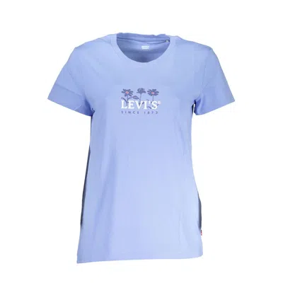 Levi&#039;s Levi's Blue Cotton T-shirt