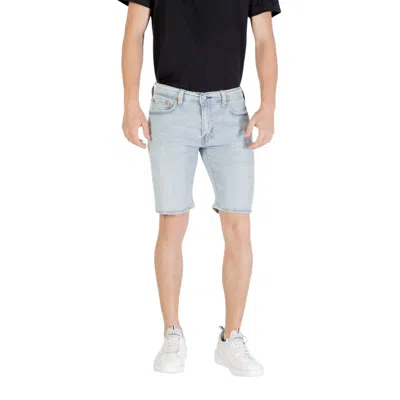 Levi's Levi's Light Blue Cotton Bermuda Shorts