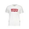 Levi&#039;s White Cotton Men T-shirt