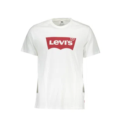 Levi&#039;s White Cotton Men T-shirt