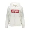 Levi&#039;s White Cotton Unisex Sweatshirt In White