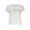 Levi&#039;s White Cotton Women T-shirt In White