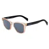 Levi&#039;s Yellow Resin Sunglasses In Blue