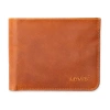 Levi 's Bifold With Bill Divider Mens Wallet In Brown