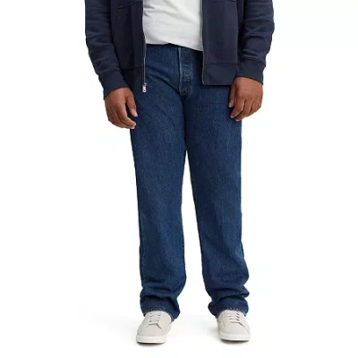 Levi 's Big And Tall Mens 501 Straight Leg Regular Fit Jean In Blue