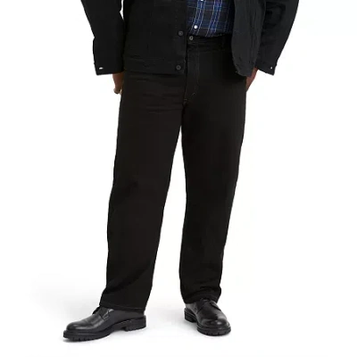 Levi 's Big & Tall Mens 505 Regular Fit Jeans In Black