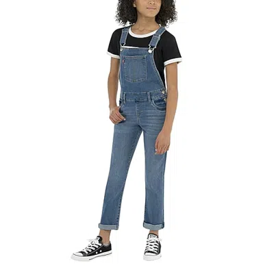 Levi Kids' 's Big Girls Overalls In Blue