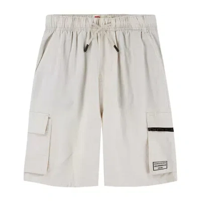 Levi 's Big Kid Boys Adjustable Waist Cargo Short In White